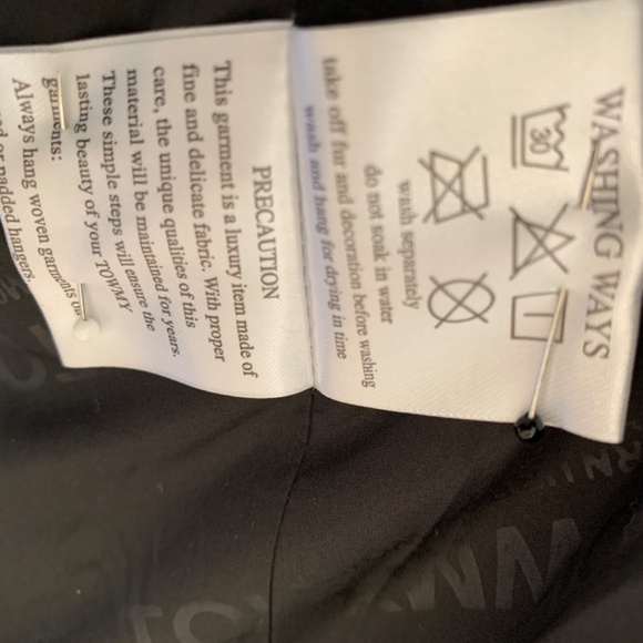 BLACK DOWN  WINTER COAT - M/S - Picture 7 of 16